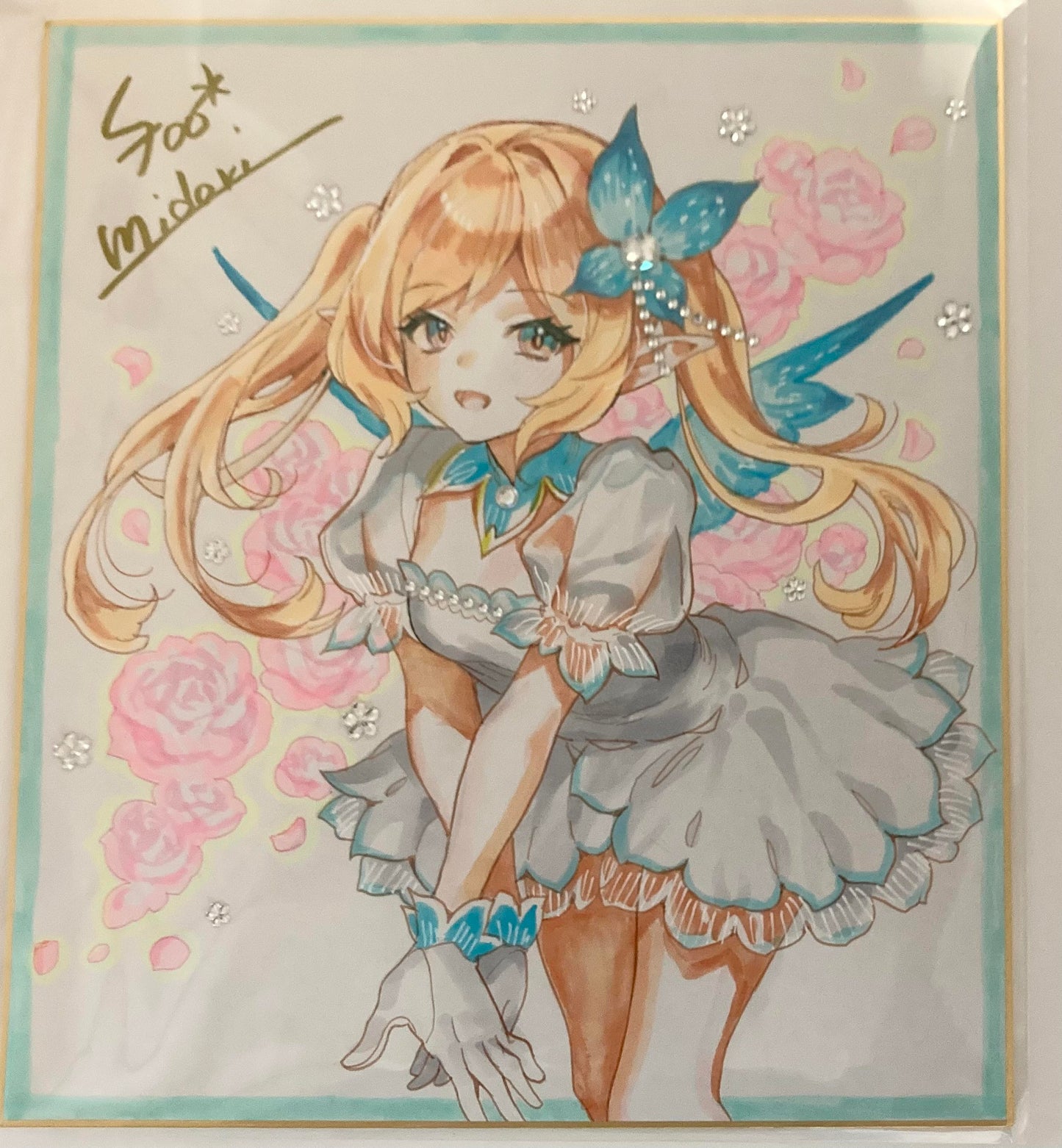 碧風羽先生(Foo Midori)色紙