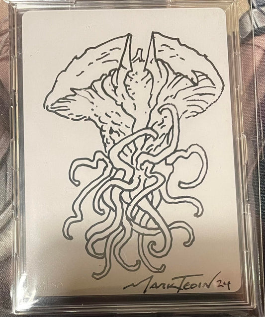 【Mark Tedin】引き裂かれし永劫、エムラクール白黒スケッチ