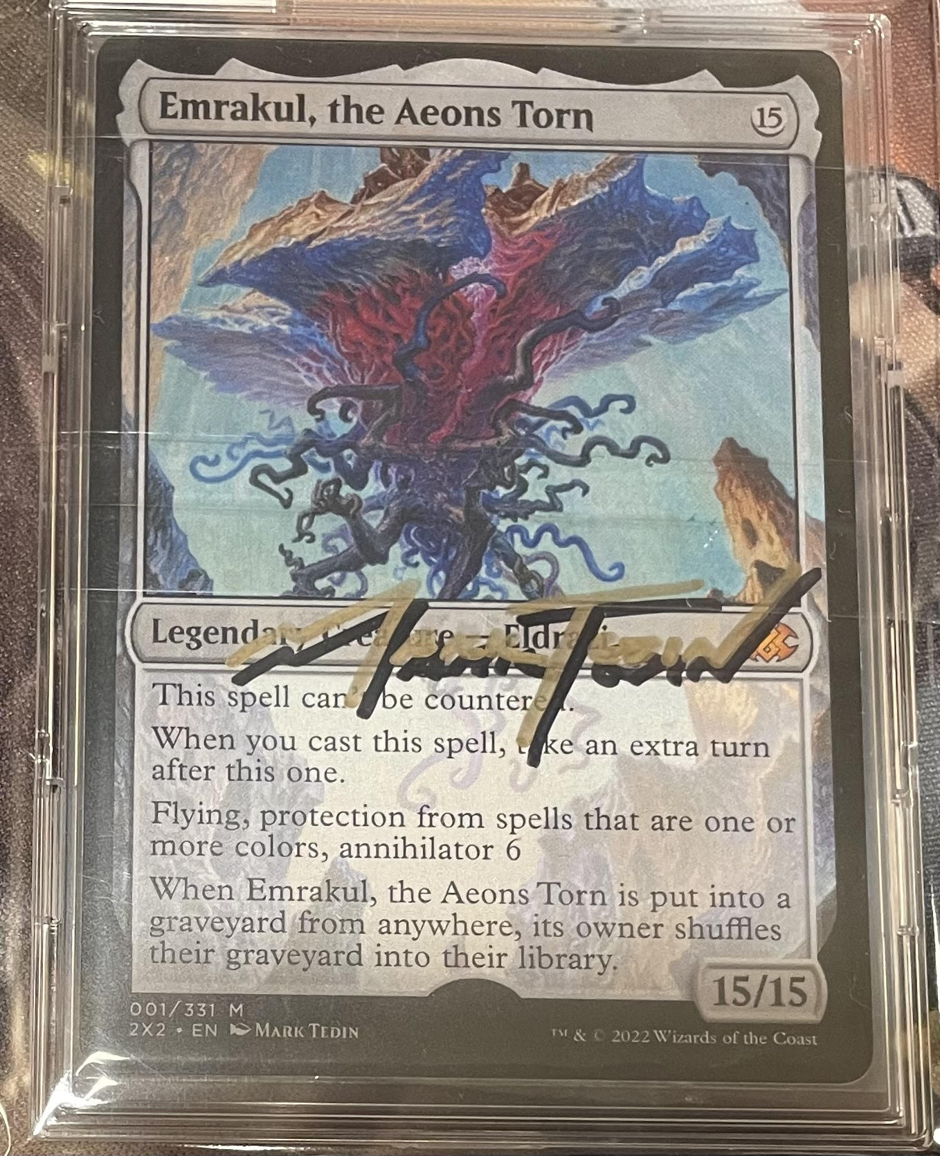 【Mark Tedin】引き裂かれし永劫、エムラクール白黒スケッチ