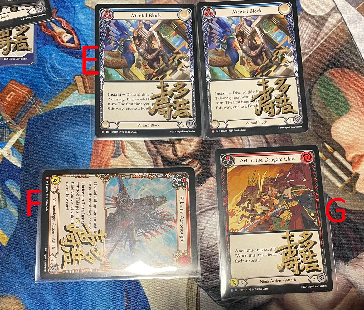 寿多浩（HIro Suda) 先生FaBアーティストプルーフ（ペイント済）