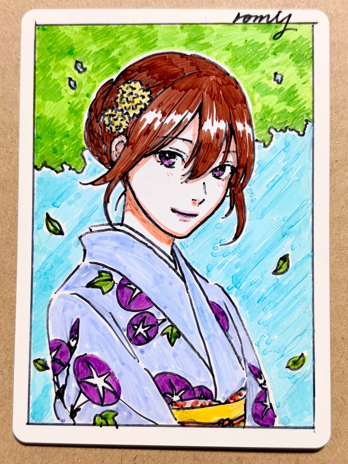 romiy先生コミッション（2025年12月受付分）スケッチ[commission : sketch option]